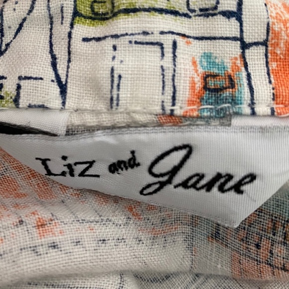 Liz and Jane Tops 0 Linen Blouse Poshmark